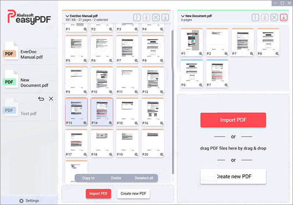 PDF文件合并软件免费版下载 Abelssoft Easy PDF 2023 PDF合并工具 v4.05.47360 直装破解版-1