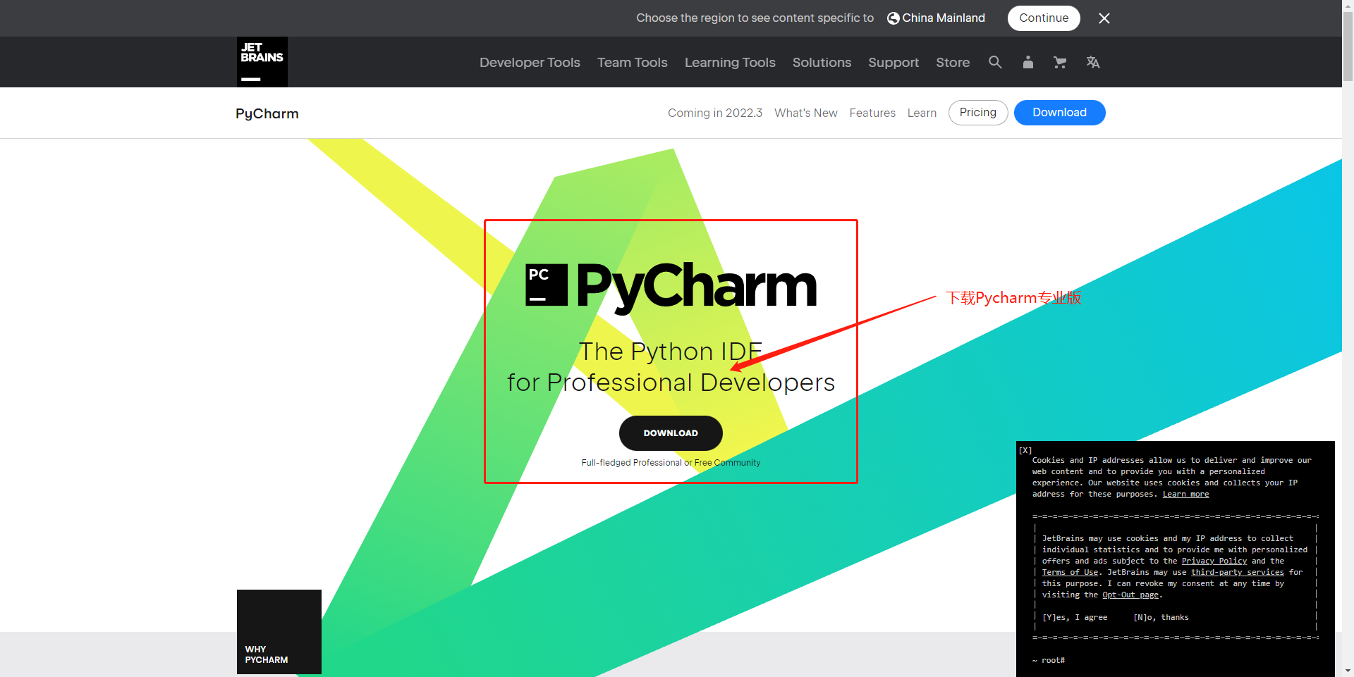 PyCharm 2022.2.3 专业免费版下载-1