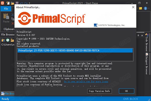 SAPIEN PrimalScript破解版下载 脚本编辑器SAPIEN PrimalScript 2023 v8.1.182 免费安装版(附补丁+教程)-11