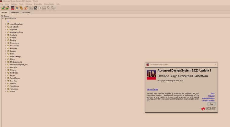 ADS2023授权破解版下载 Keysight Advanced Design System(ADS) 2023.1 x64 安装破解版(附许可文件+教程)-1