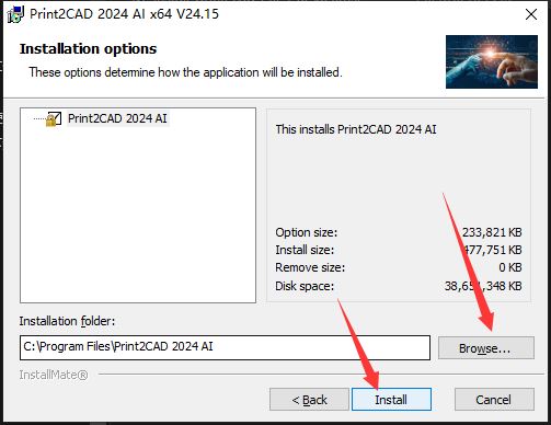 Print2CAD 2024 AI 激活补丁下载 pdf转dwg转换器 Print2CAD 2024 AI 破解补丁/注册机 v24.15 x64 绿色版-6