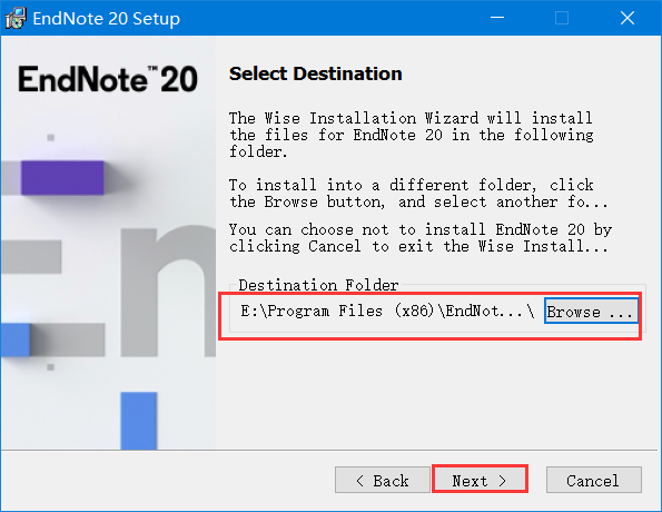 EndNote 20 版下载安装教程-9