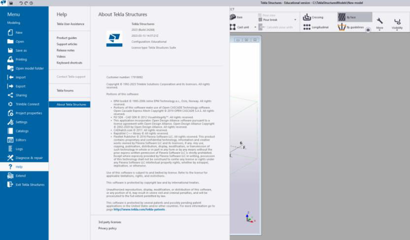 Tekla Structures2023破解版下载 Tekla Structures 2023 SP0 x64 中文激活版(附补丁+安装教程)-1