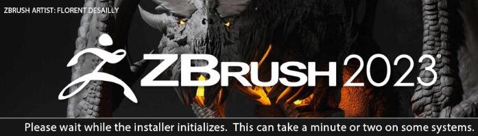 ZBrush2023破解版 数字雕刻软件Pixologic ZBrush 2023.1.1 中/英文安装破版(附补丁+教程) 64位-1