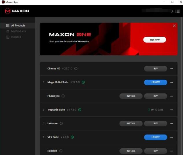 Maxon2023免费下载 Maxon App 2023(应用管理安装工具) V2023.0.0 Mac官方版-1