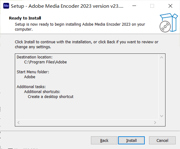 Adobe Me 2023破解版下载 Adobe Media Encoder 2023(Me2023) v23.5.0.51 中文破解版 64位-4