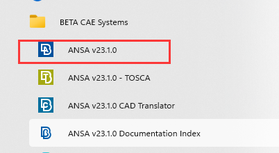 CAE几何处理+网格划分软件BETA_CAE_Systems（ANSA）+tutorials下载安装教程-6