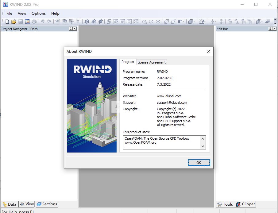 RWIND 2破解版下载 CFD建筑结构数值风洞软件 Dlubal RWIND v2.02.0260 安装免费版-1