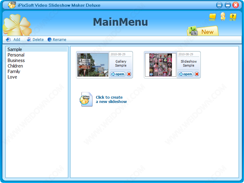 iPixSoft Video Slideshow Maker Deluxe