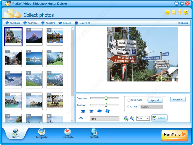 iPixSoft Video Slideshow Maker Deluxe