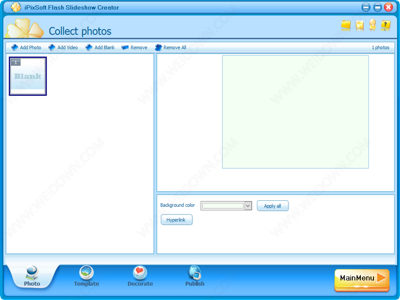 iPixSoft Flash Slideshow Creator