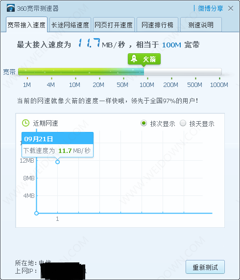 360宽带测速器-2