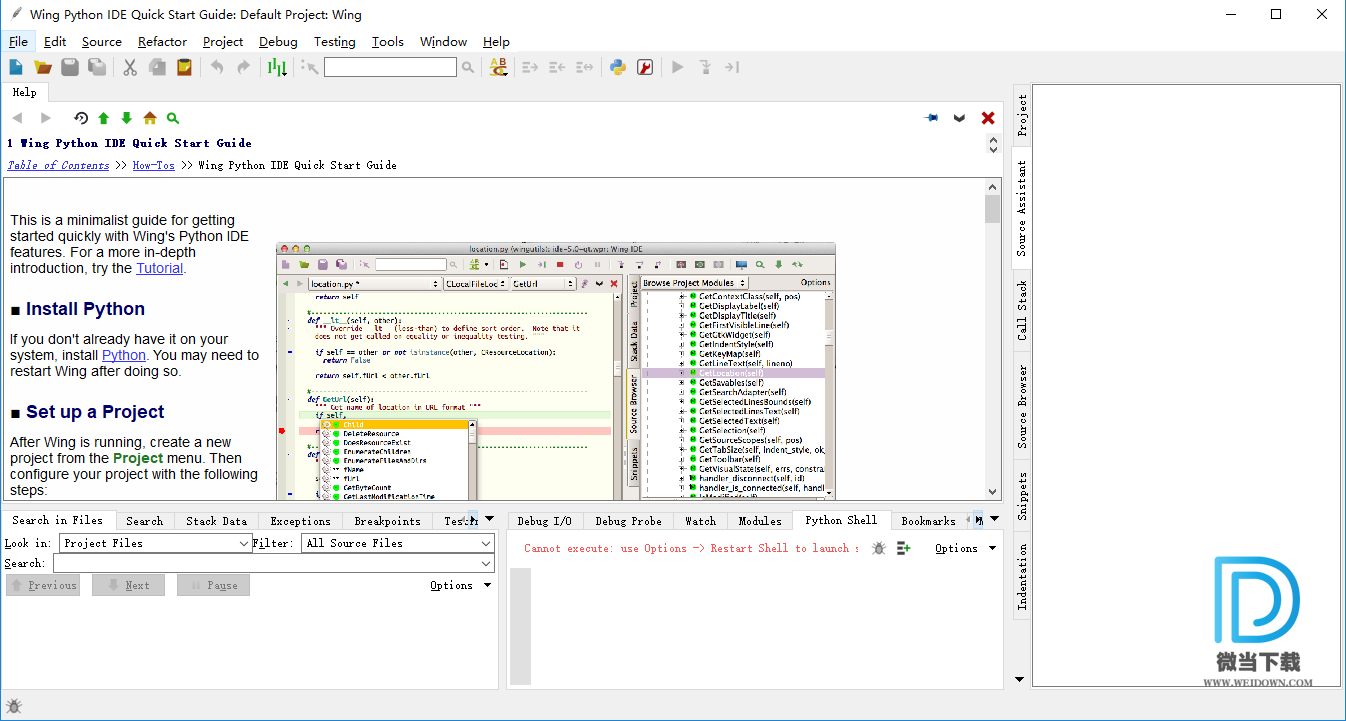 Wingware Wing IDE Pro下载 - Wingware Wing IDE Pro Python IDE开发工具 6.1.5 注册版