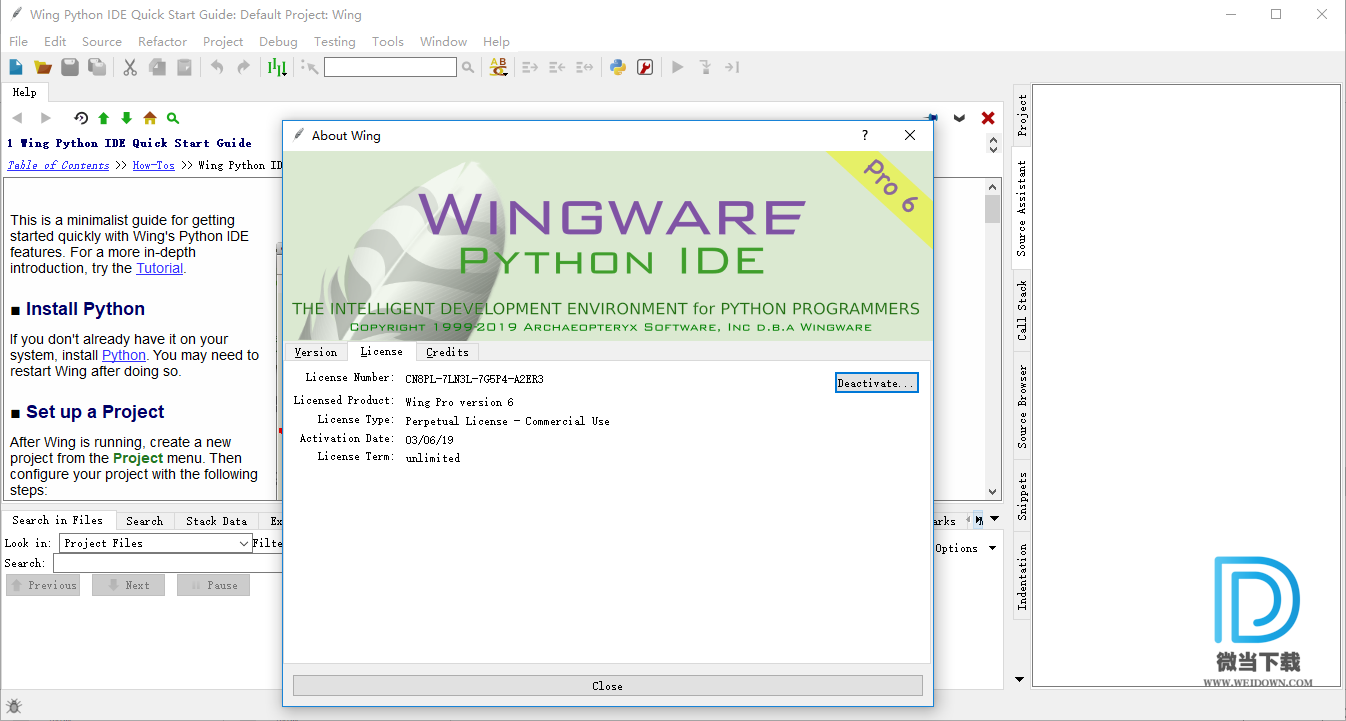 Wingware Wing IDE Pro下载 - Wingware Wing IDE Pro Python IDE开发工具 6.1.5 注册版