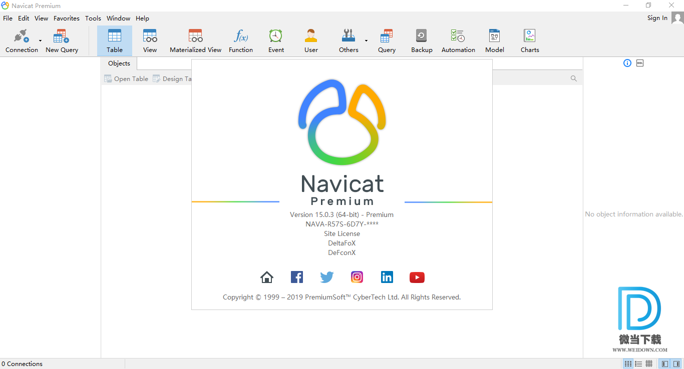 Navicat Premium下载 - Navicat Premium 数据库管理 15.0.6 破解版