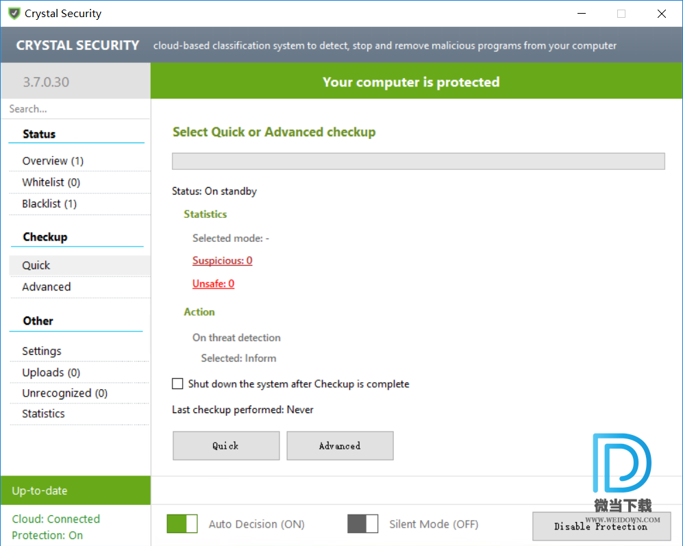 Crystal Security下载 - Crystal Security 恶意软件清除 3.7.0.34 官方版