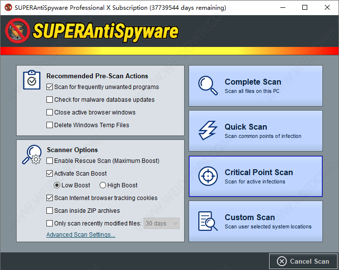 SUPERAntiSpyware