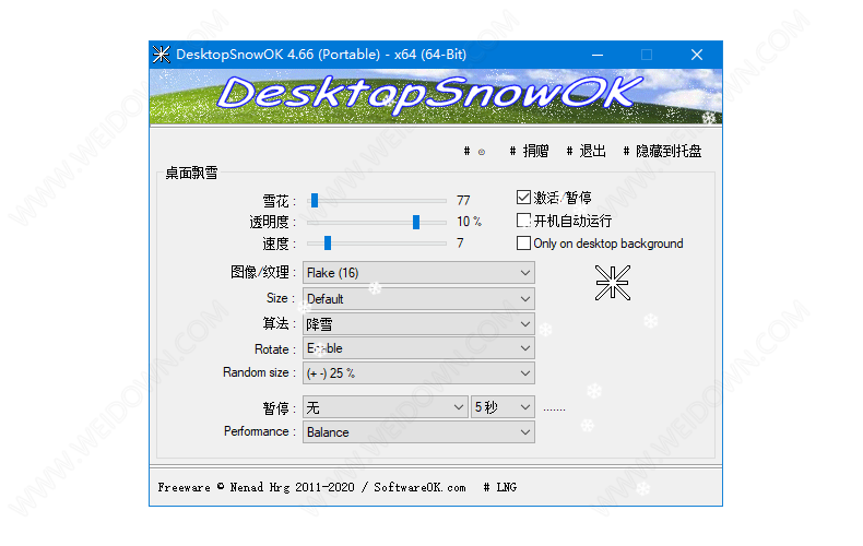 DesktopSnowOK