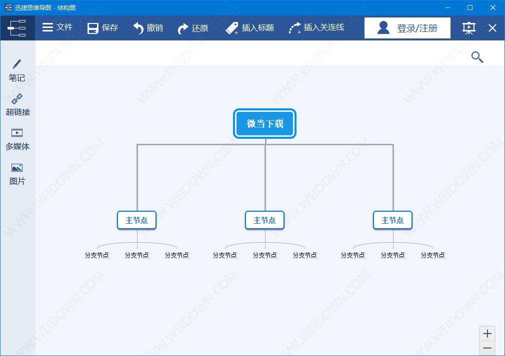 迅捷思维导图下载 - 迅捷思维导图 5.1.9.0 官方版