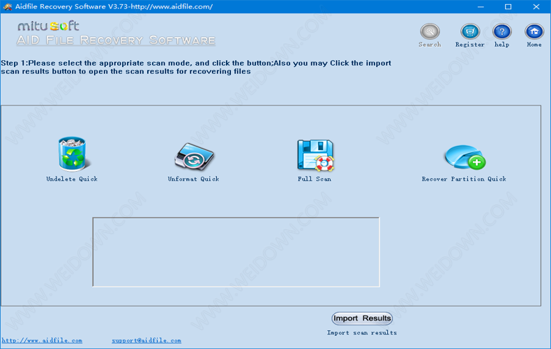 Aidfile Recovery Software