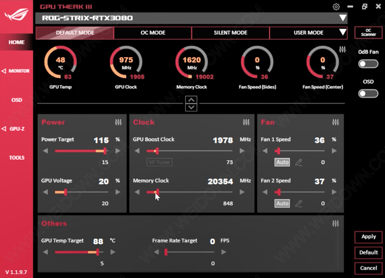 ASUS GPU Tweak III-1