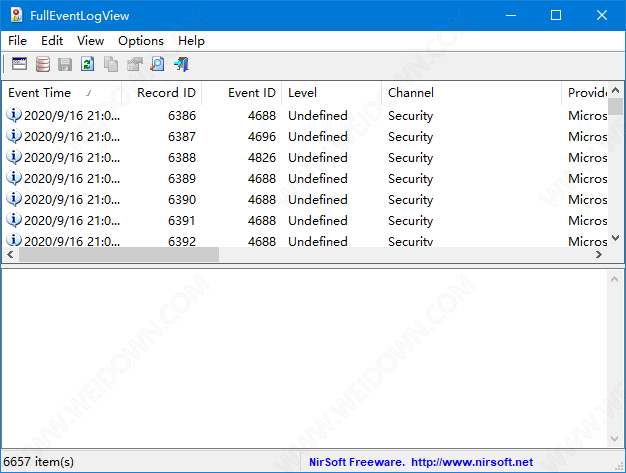 FullEventLogView下载 - FullEventLogView 1.73 官方中文64位绿色版