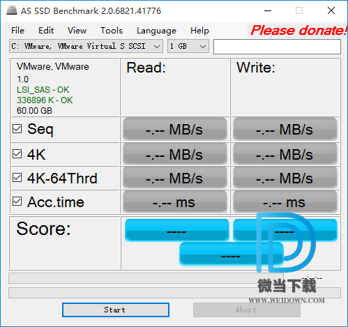 AS SSD Benchmark下载 - AS SSD Benchmark 固态硬盘测试 2.0.6821.41776 官方版