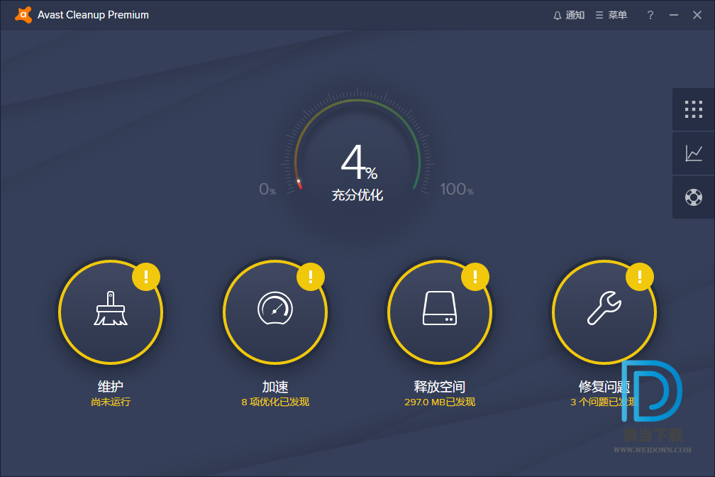 Avast Cleanup下载 - Avast Cleanup Premium 系统优化设置 18.3.6507 中文便携注册版