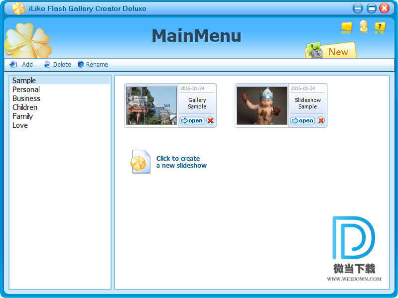 iLike Flash Gallery Creator Deluxe下载 - iLike Flash Gallery Creator Deluxe 幻灯片制作软件 4.5.0 破解版