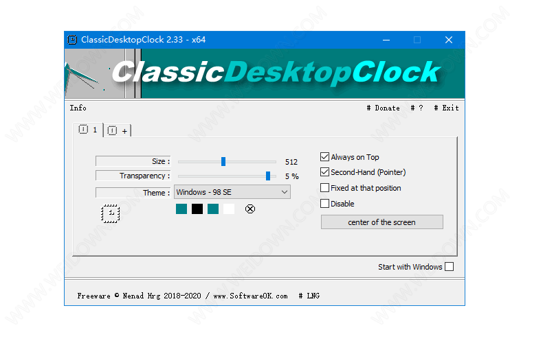 ClassicDesktopClock