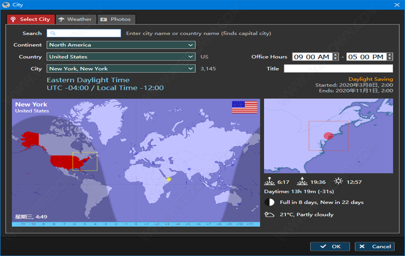 Sharp World Clock