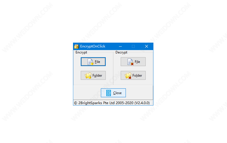 EncryptOnClick下载 - EncryptOnClick 2.4.10.0 官方版