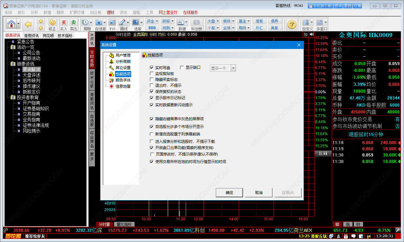 银泰证券同花顺下载 - 银泰证券同花顺 7.95.60.41 官方版