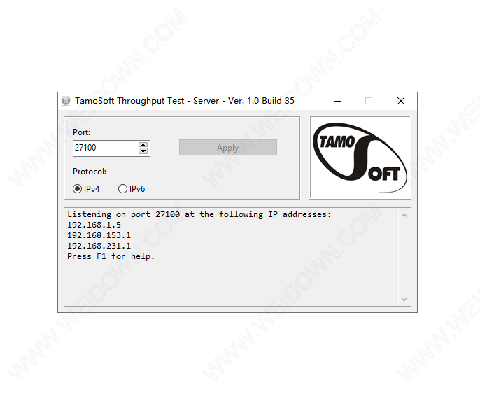 TamoSoft Throughput Test-1