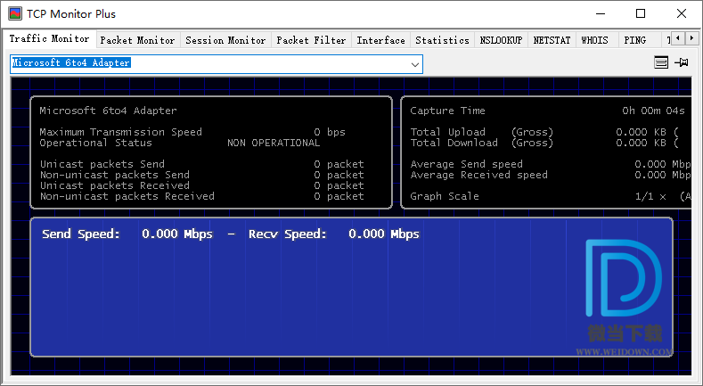 TCP Monitor Plus下载 - TCP Monitor Plus 网络状况监视软件 2.92 绿色版