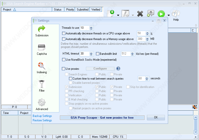 gsa search engine ranker