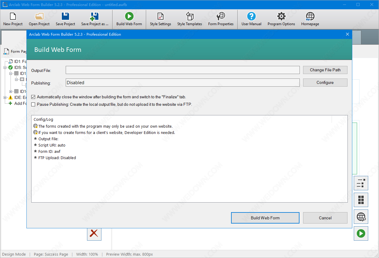 Arclab Web Form Builder下载 - Arclab Web Form Builder 5.5.1 破解版