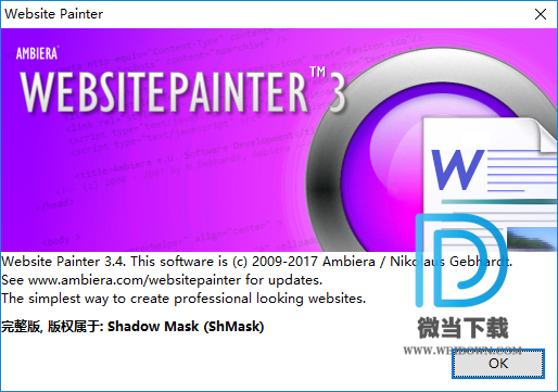 Website Painter下载 - Website Painter 可视化网页设计软件 3.4 中文破解版