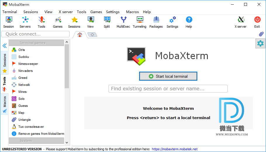 MobaXterm下载 - MobaXterm Pro Edition 远程控制 10.9 破解版