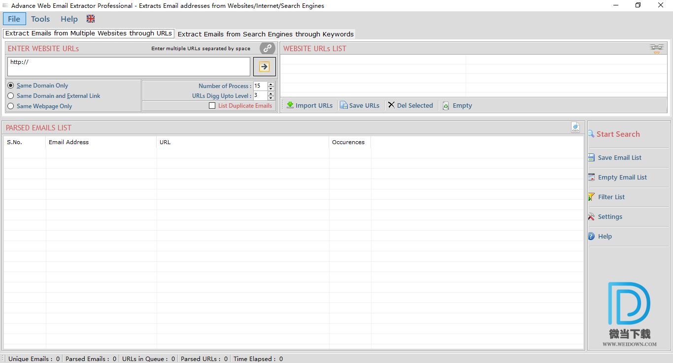 Advance Web Email Extractor下载 - Advance Web Email Extractor Pro Email抓取工具 6.3.3.35 注册版