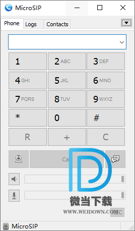 MicroSIP下载 - MicroSIP SIP网络电话 3.19.27 绿色便携版