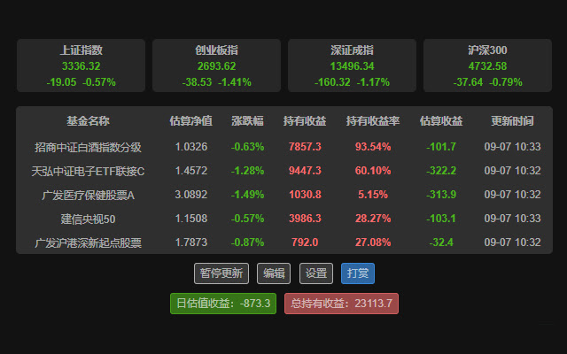 自选基金助手