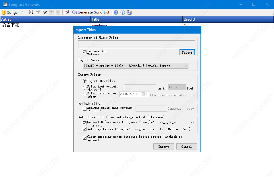 Karaosoft Song List Generator下载 - Karaosoft Song List Generator 5.2.2 破解版