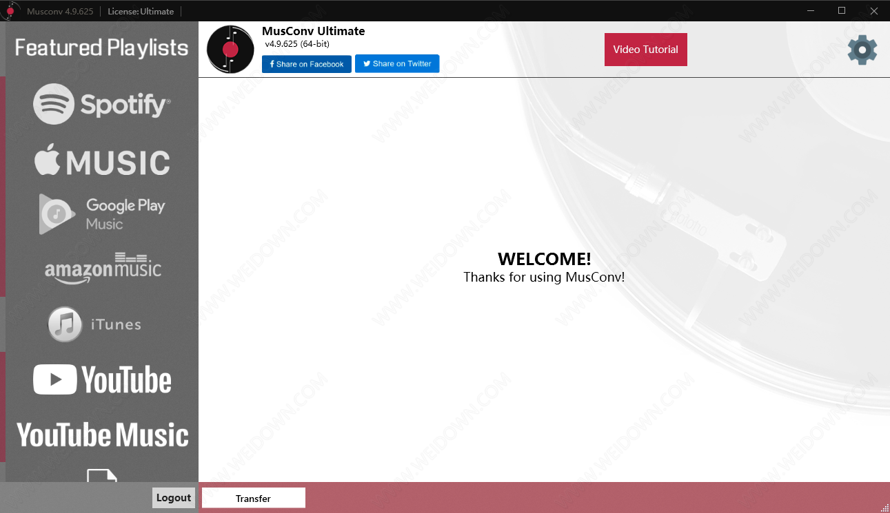 MusConv Ultimate下载 - MusConv Ultimate 音乐播放列表传输工具 4.9.626 破解版