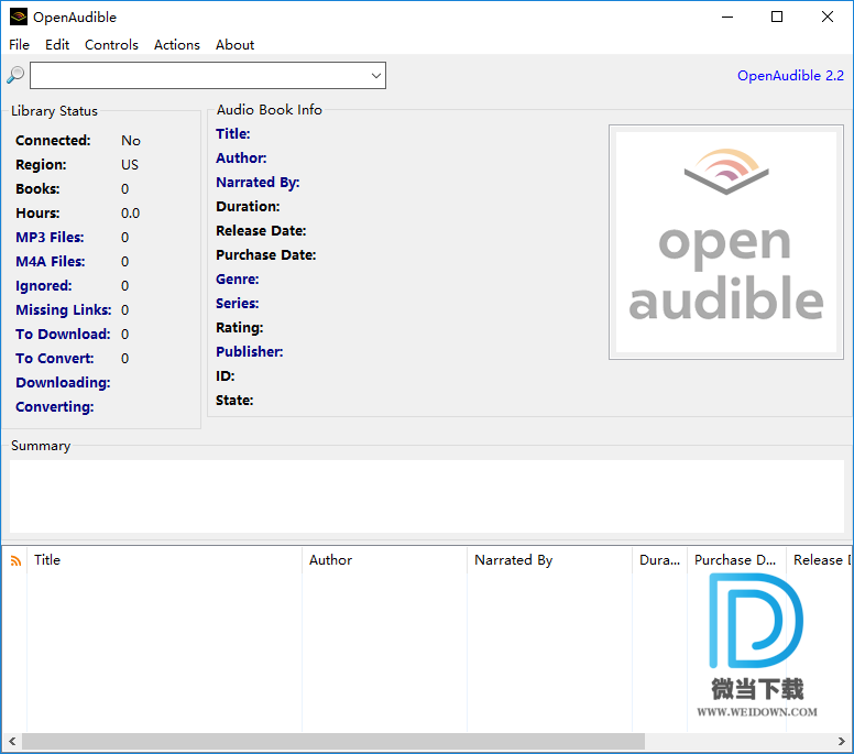 OpenAudible下载 - OpenAudible 跨平台有声读物管理器 2.2 破解版