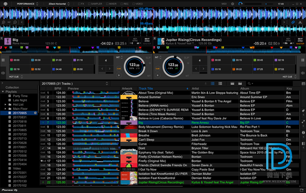 Pioneer DJ rekordbox下载 - Pioneer DJ rekordbox Premium DJ音乐管理软件 5.8.1 破解版