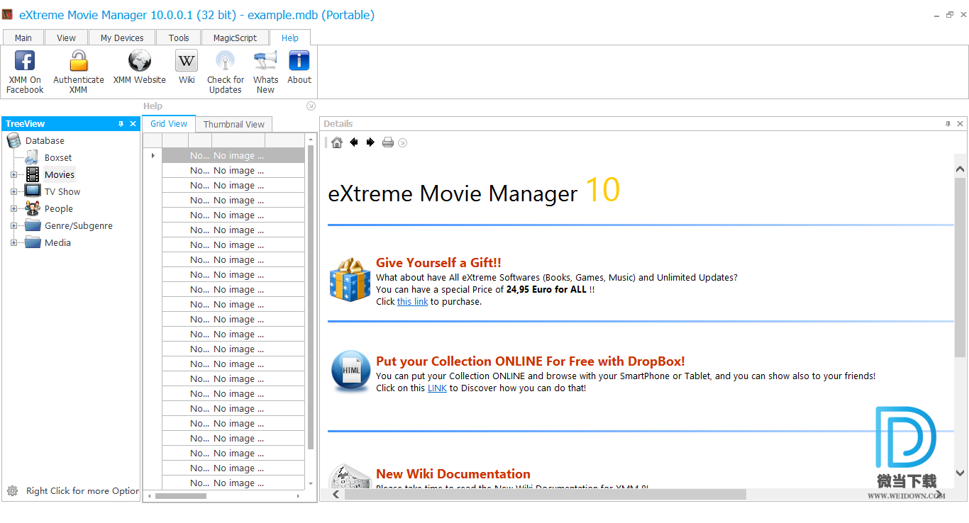 Extreme Movie Manager下载 - Extreme Movie Manager 电影管理软件 10.0.0.1 破解版