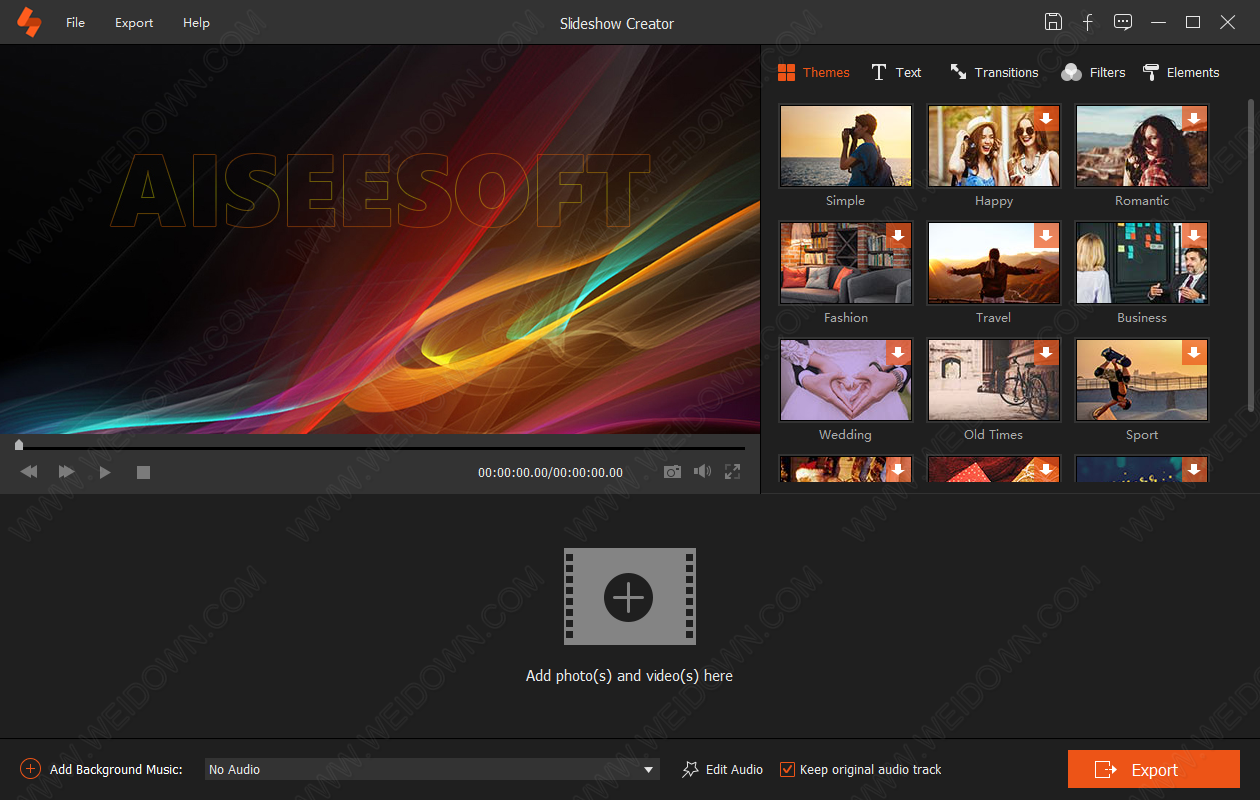 Aiseesoft Slideshow Creator-1