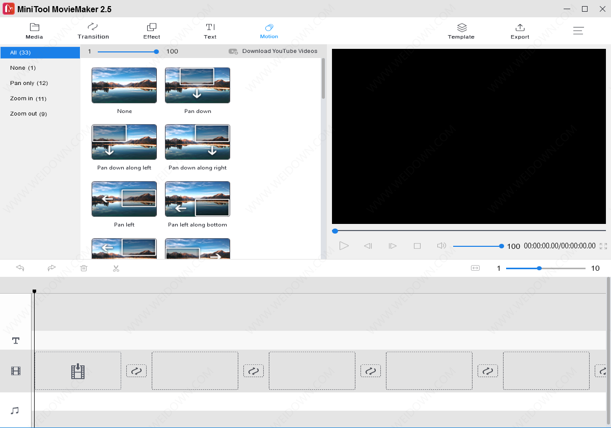 MiniTool MovieMaker