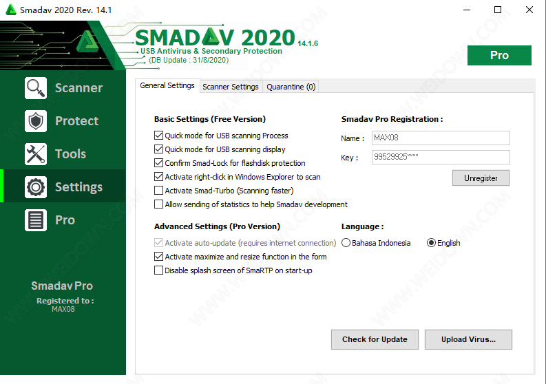 Smadav Pro下载 - Smadav Pro 14.8.1 破解版